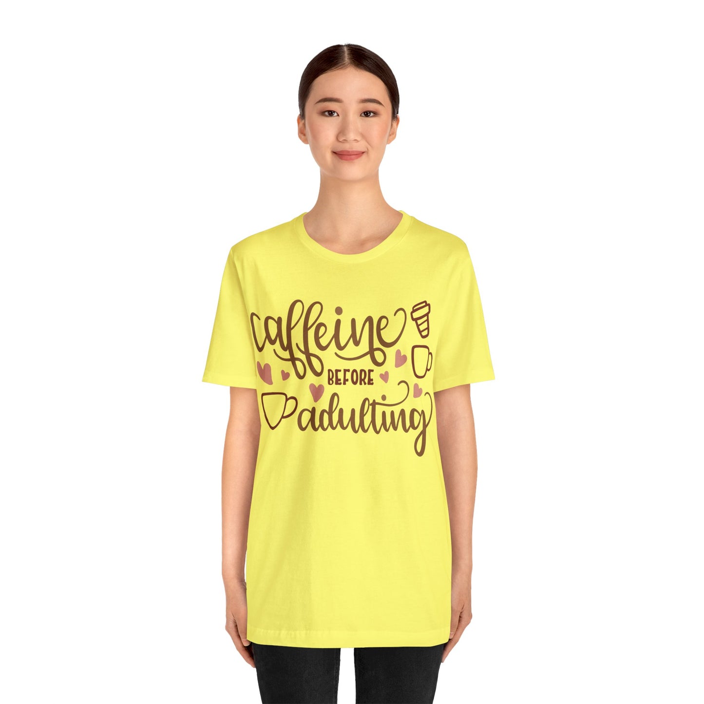 Caffeine before adulting T-Shirt