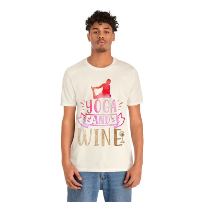 Yoga And Wine T-Shirt