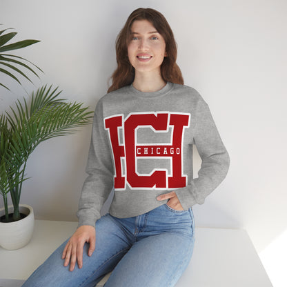 Chicago Tee Crewneck Sweatshirt