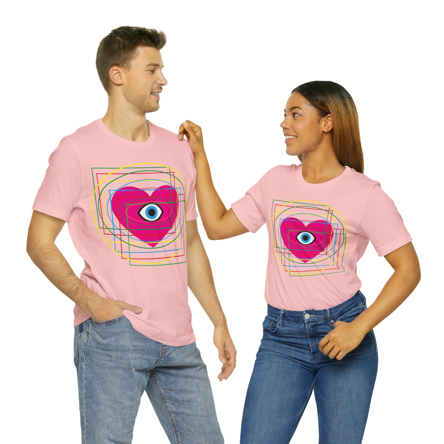 Eye Love in all dimension T-Shirt