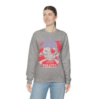 Airship Skull Pirate Crewneck Sweatshirt