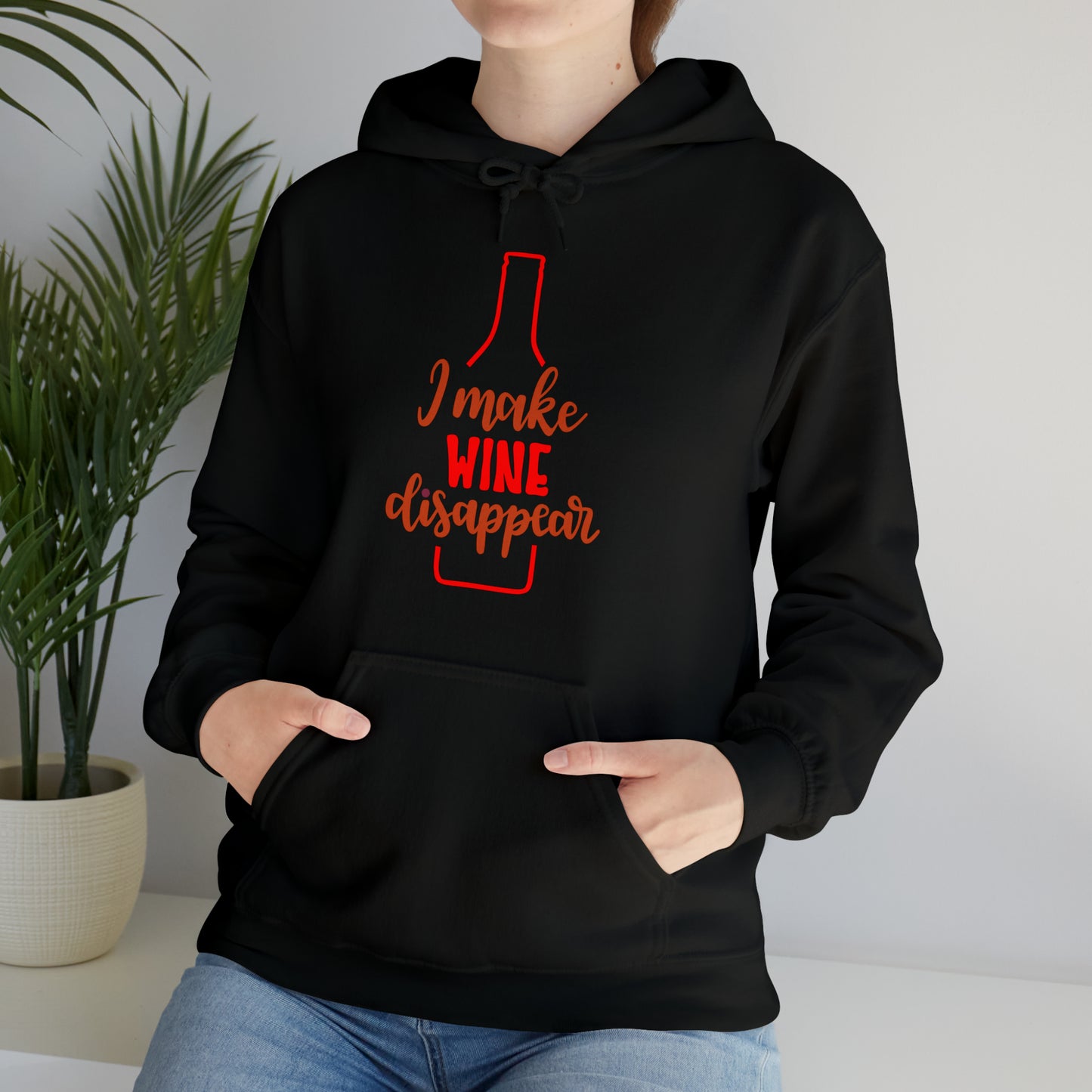 I_make_wine_disappear Hoodie