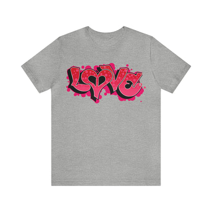 Peace and Love graffiti T-Shirt