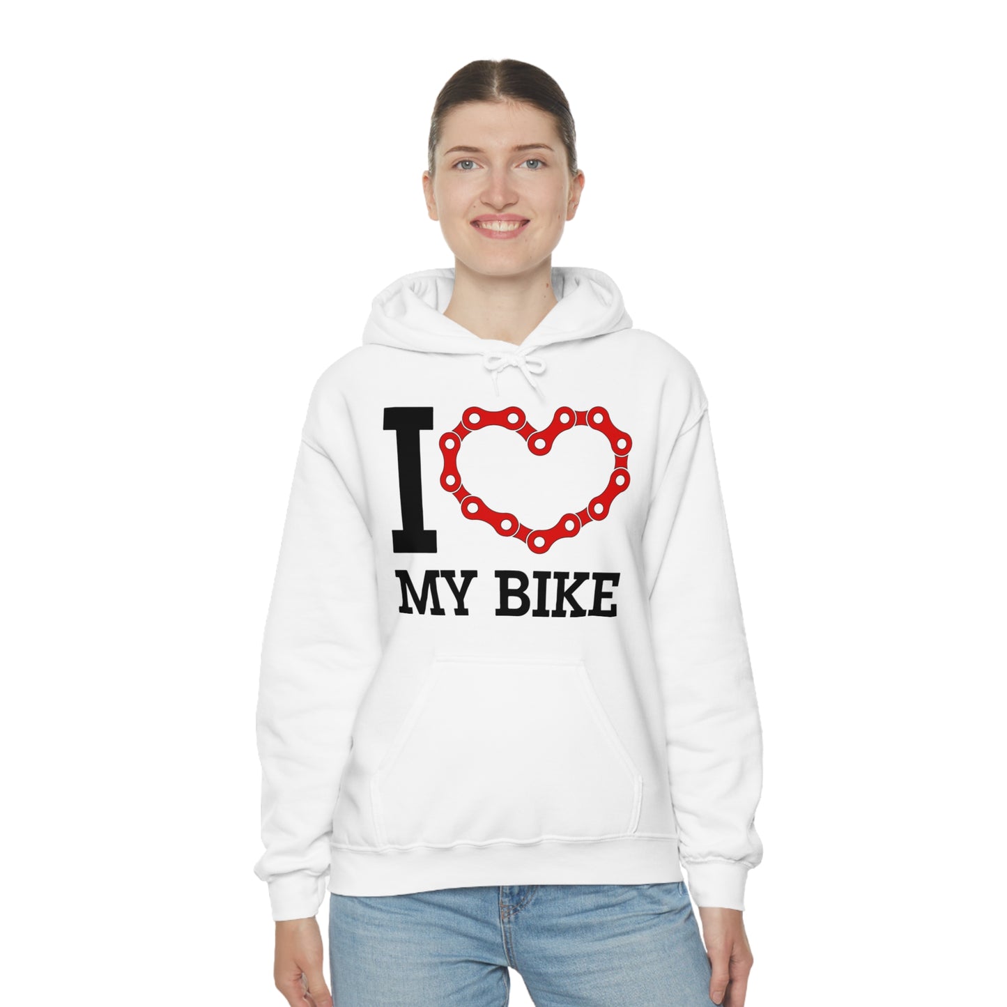 I love my bike Hoodie