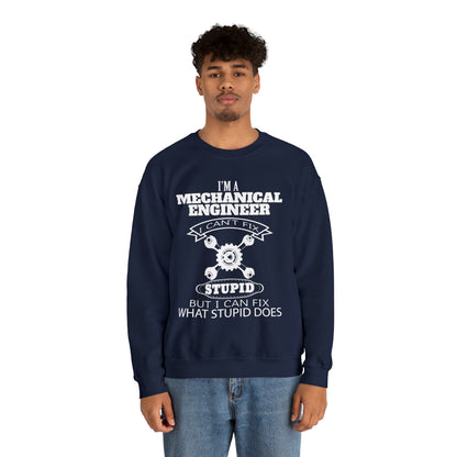 I can't fix stupid Crewneck Sweatshirt