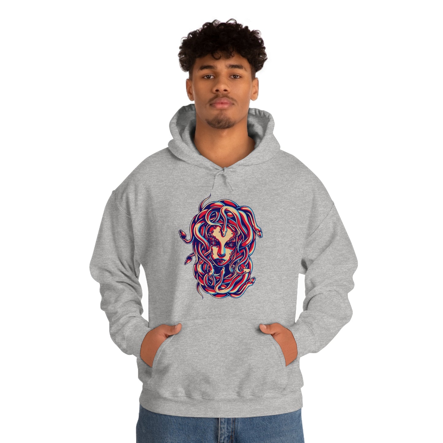 3D Medusa Hoodie