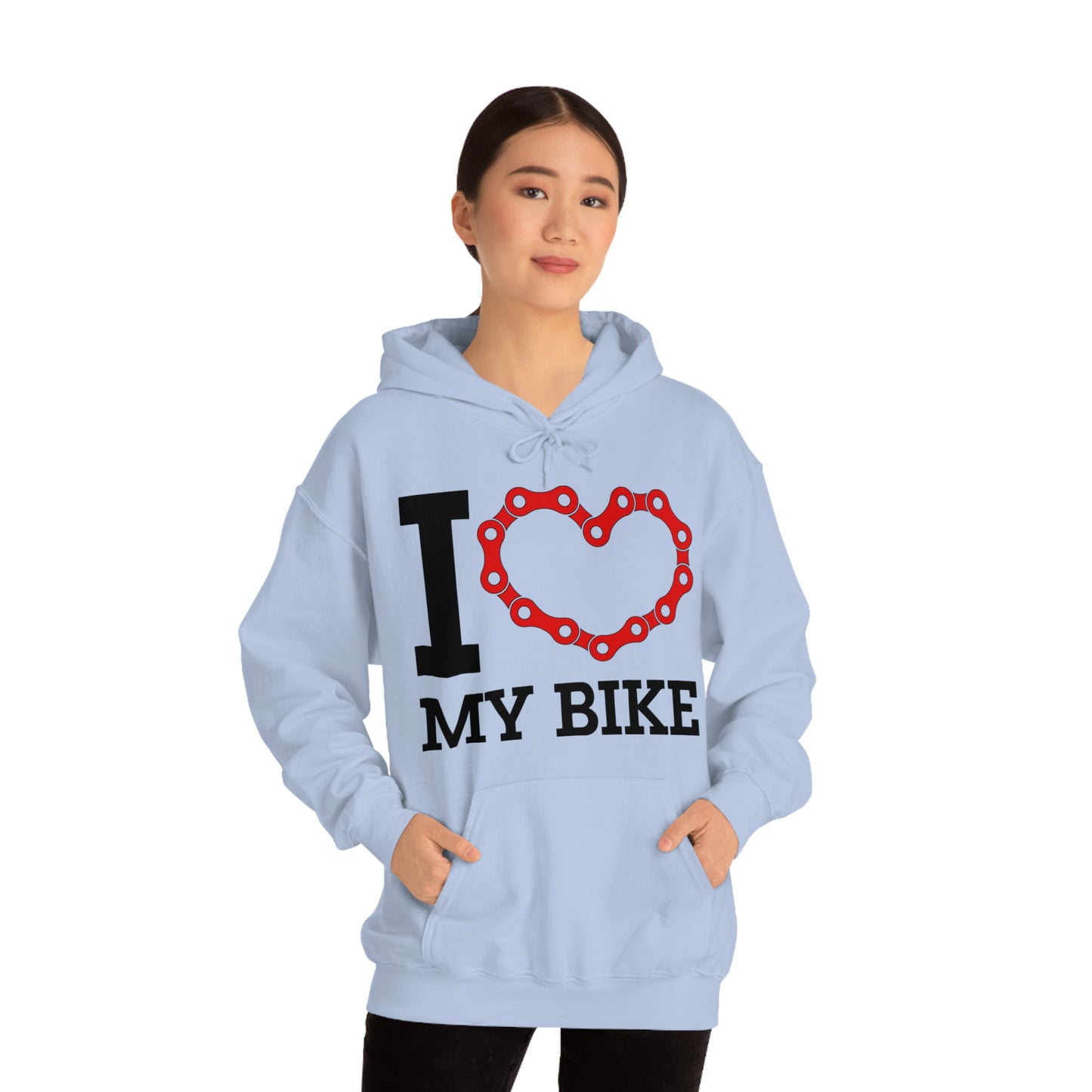 I love my bike Hoodie