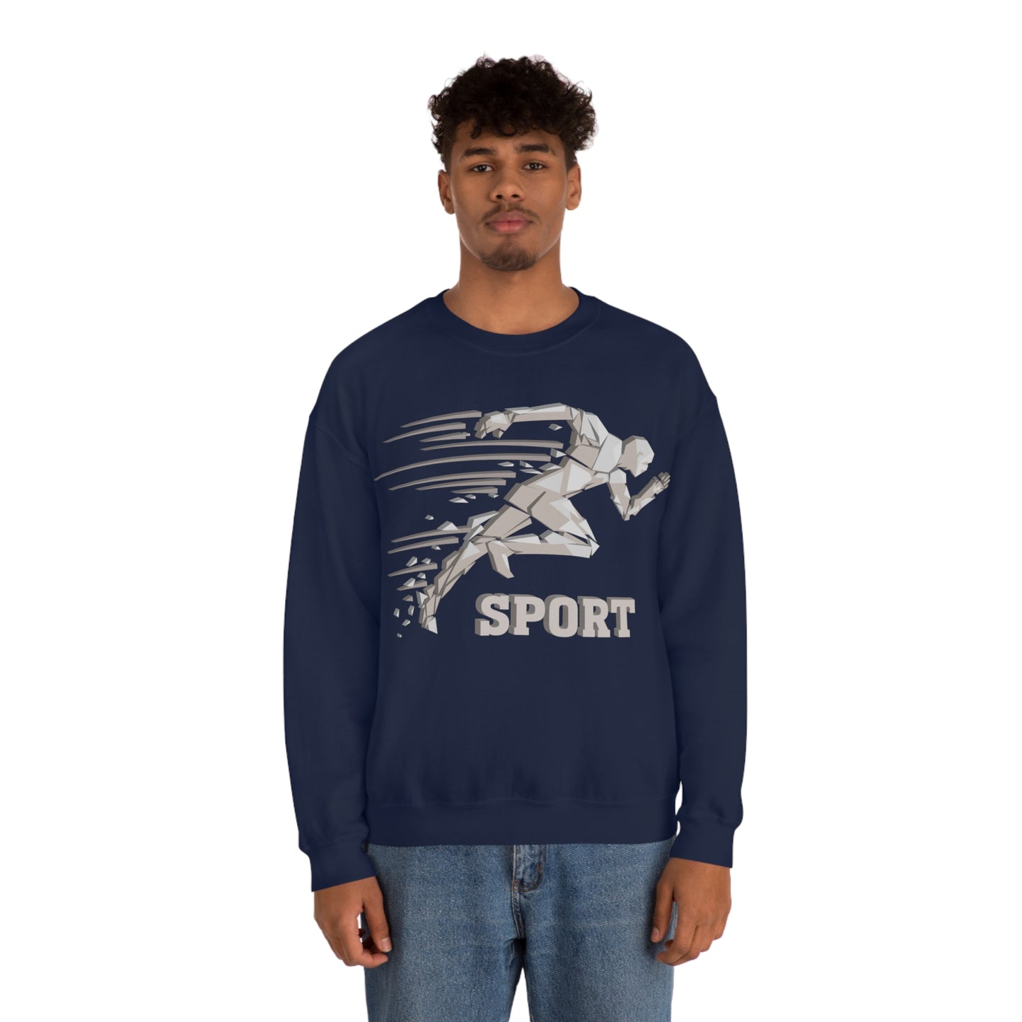 Running is a Sport Crewneck Sweatshirt