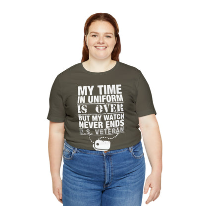 my time in uniform is over T-Shirt