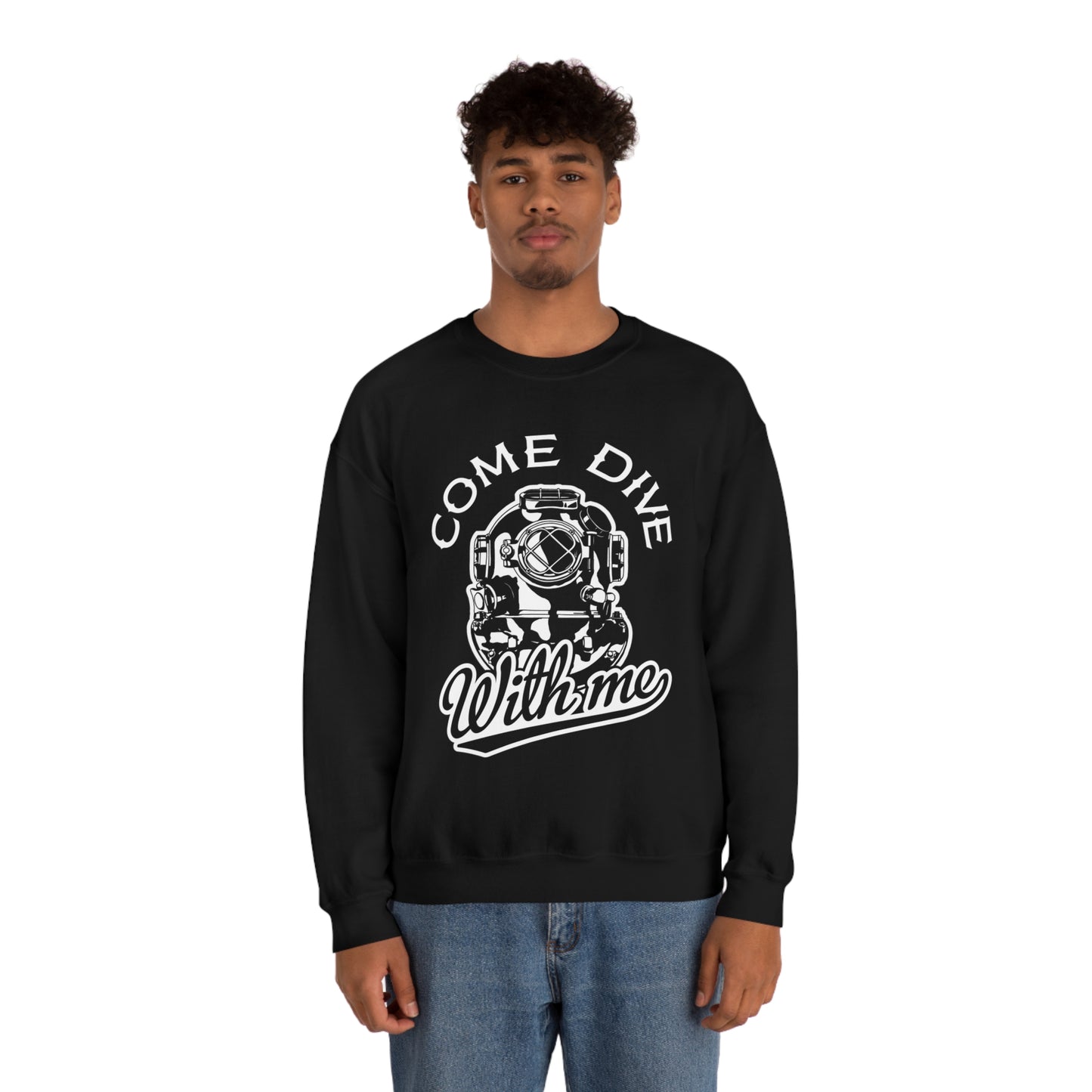 Dive with me Crewneck Sweatshirt