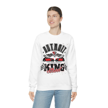 Detroit Street King Crewneck Sweatshirt