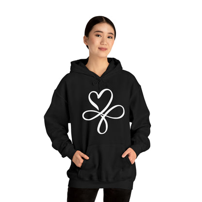 Heart symbol Love Infinity symbol Hoodie