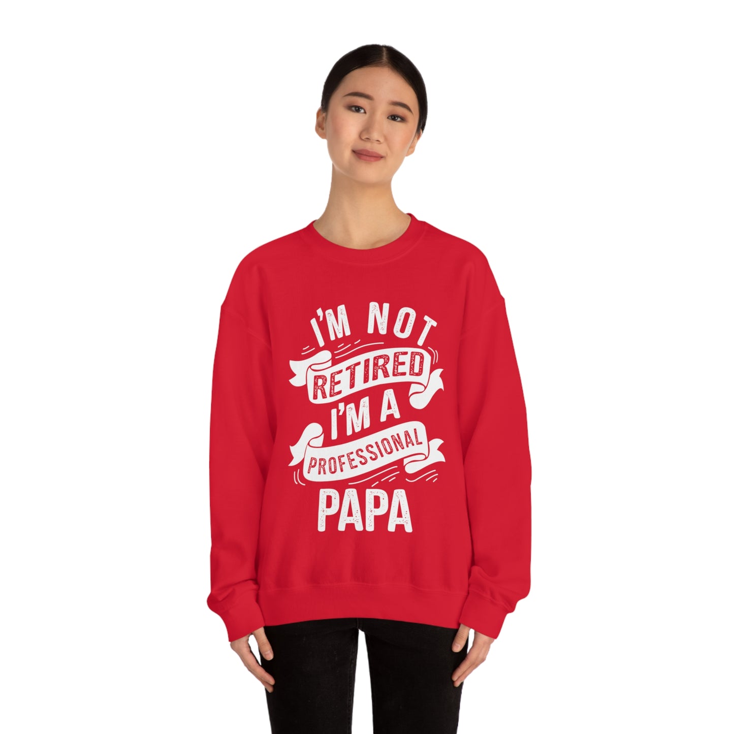 Professional Papa Crewneck Sweatshirt