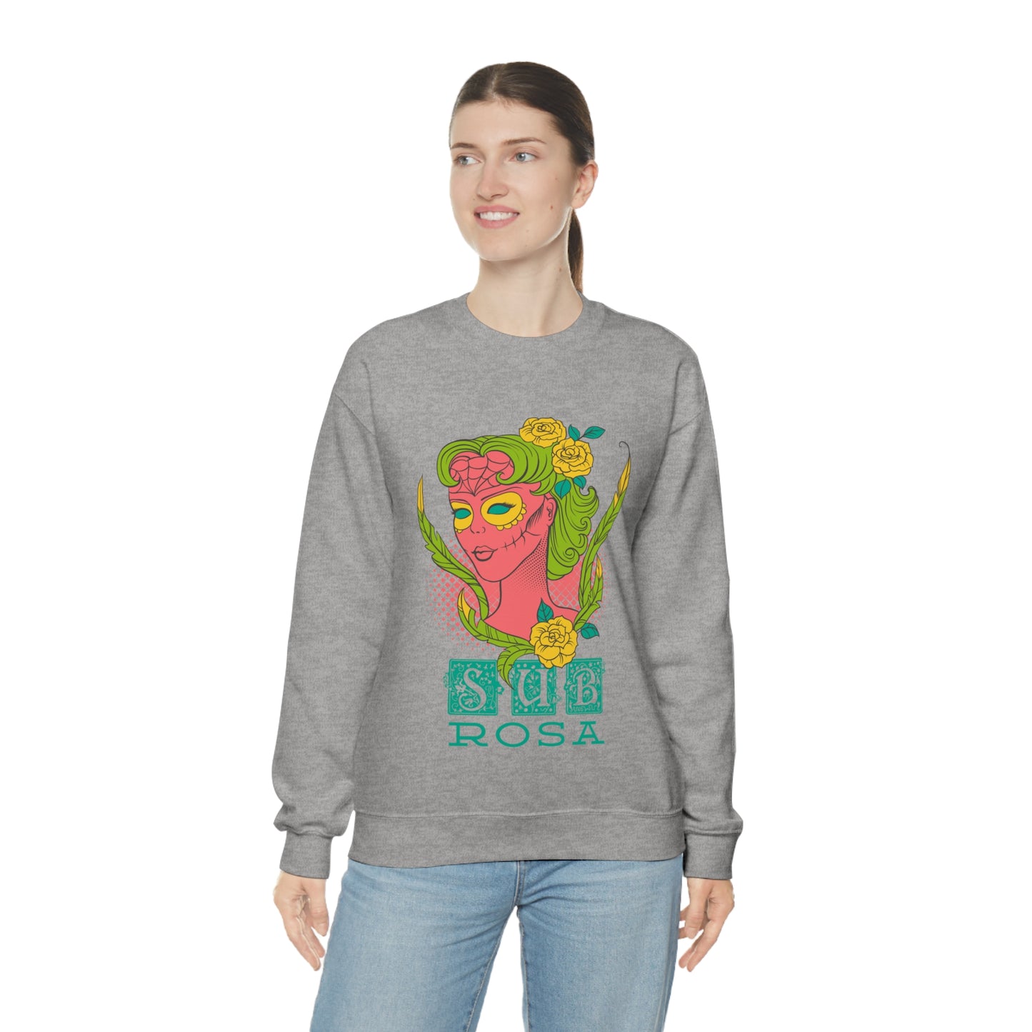 SUB Beautiful Rosa Crewneck Sweatshirt