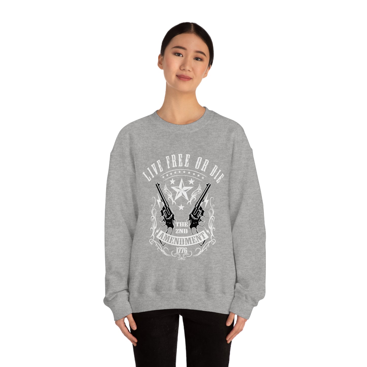 Live Free or Die Crewneck Sweatshirt