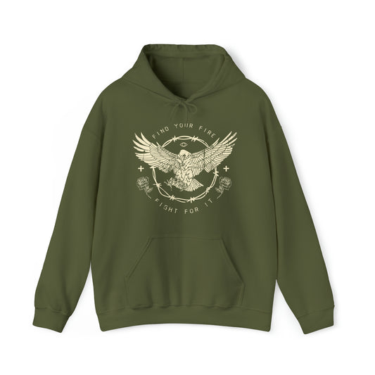 Find your fire and fight it Hoodie