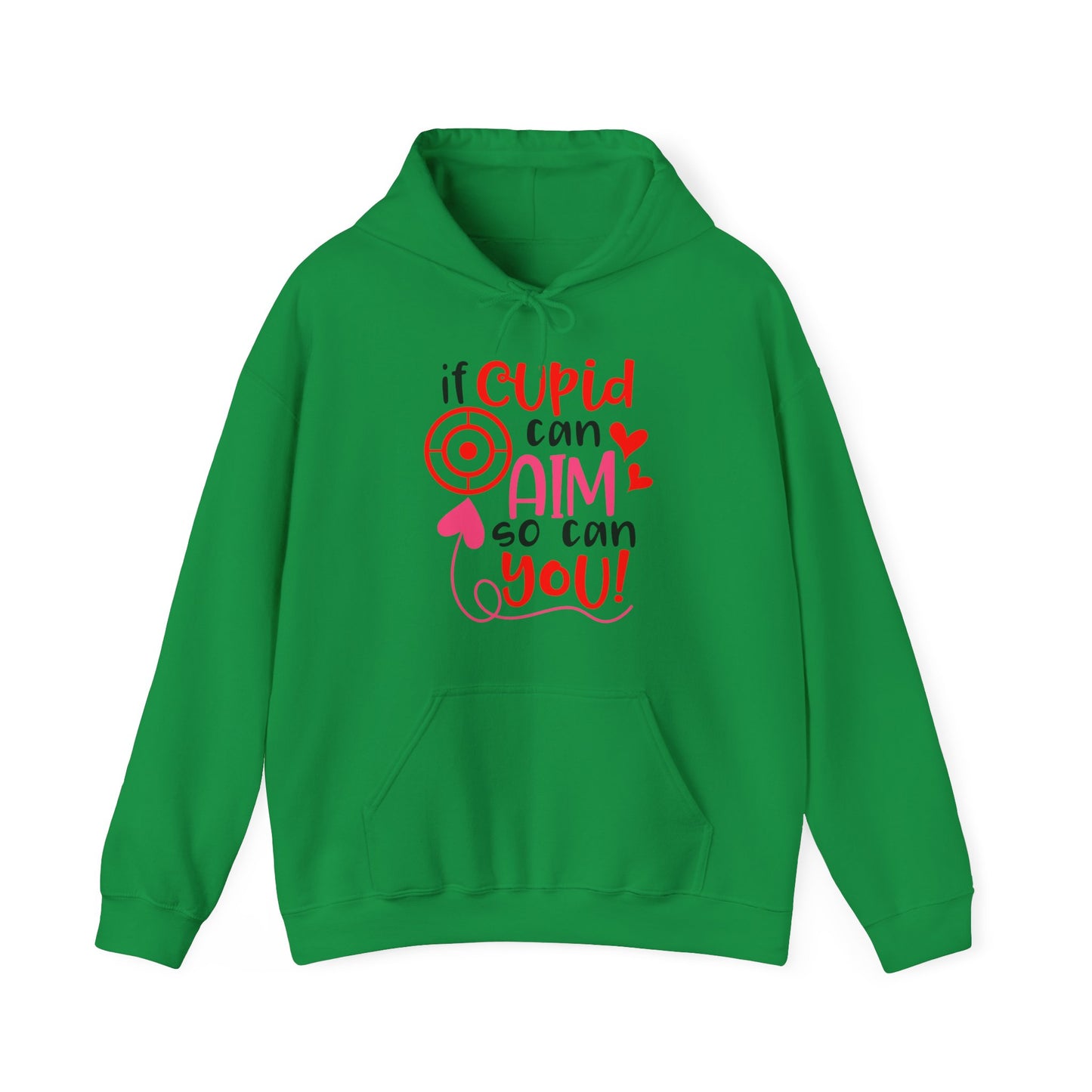 If cupid can aim so do you Hoodie