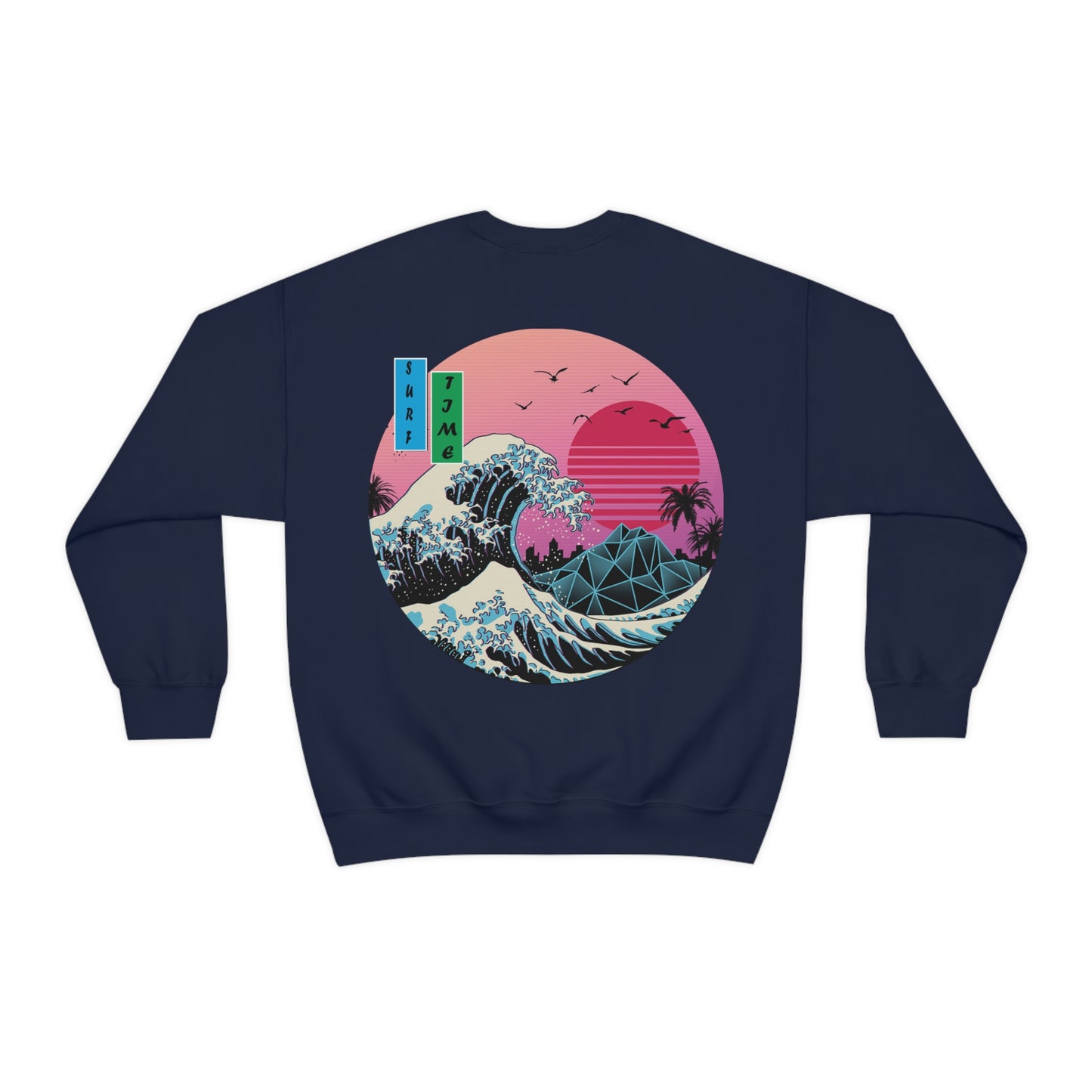 Surf Time Japan Crewneck Sweatshirt