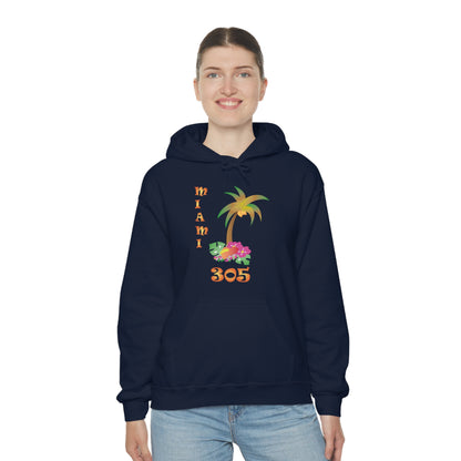 Miami Palm Tree Hoodie