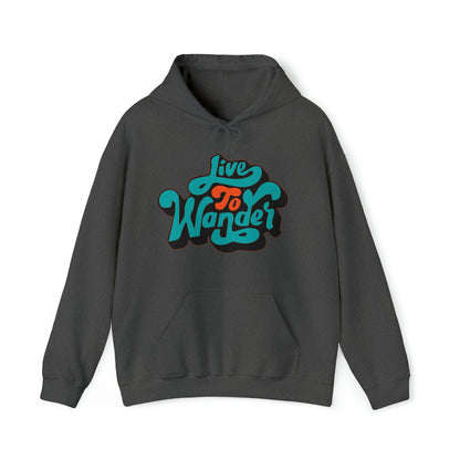 Live to wonder vintage Hoodie