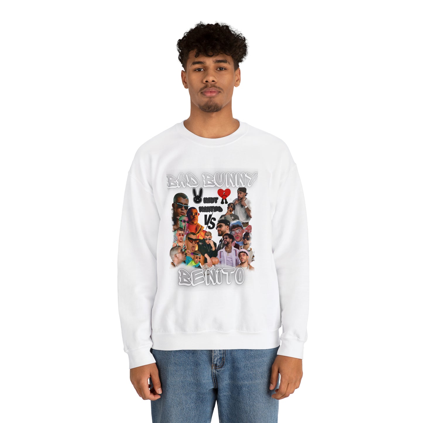 Bad Bunny vs Benito Crewneck Sweatshirt