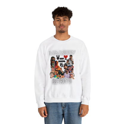 Bad Bunny vs Benito Crewneck Sweatshirt