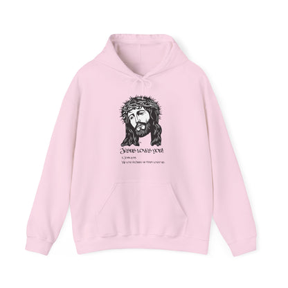 Jesus loves you Hoodie