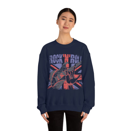 Rock -N- Roll Crewneck Sweatshirt