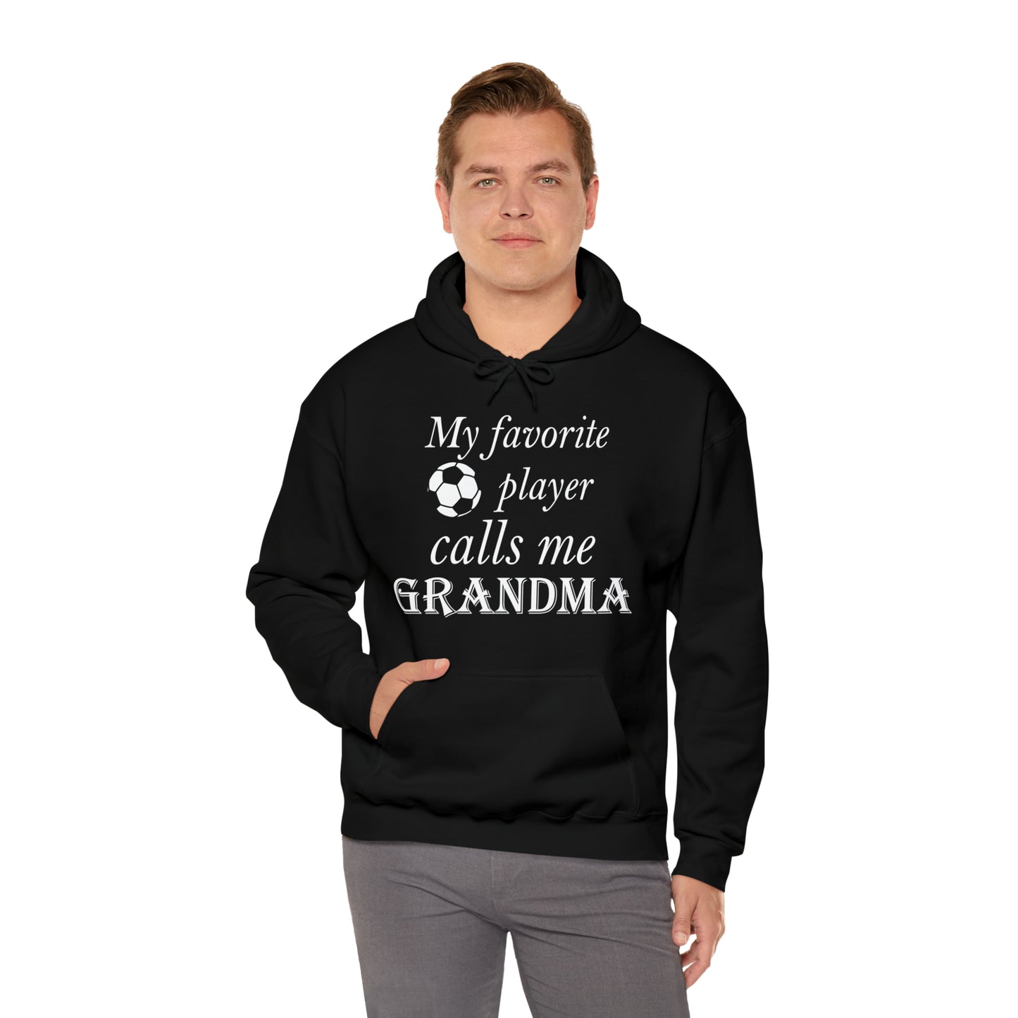 Grandma Favorite Soccer Player Hoodie