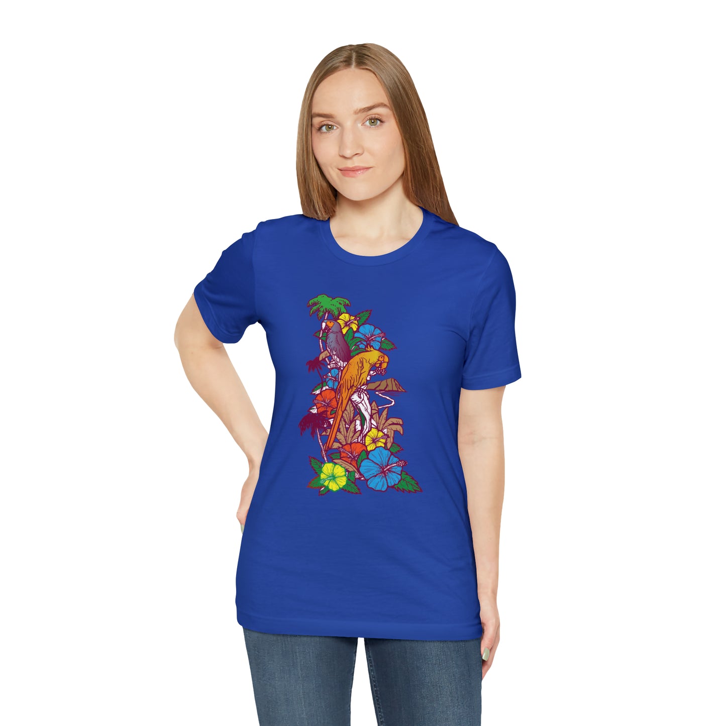 Parrot Jungle Floral T-Shirt