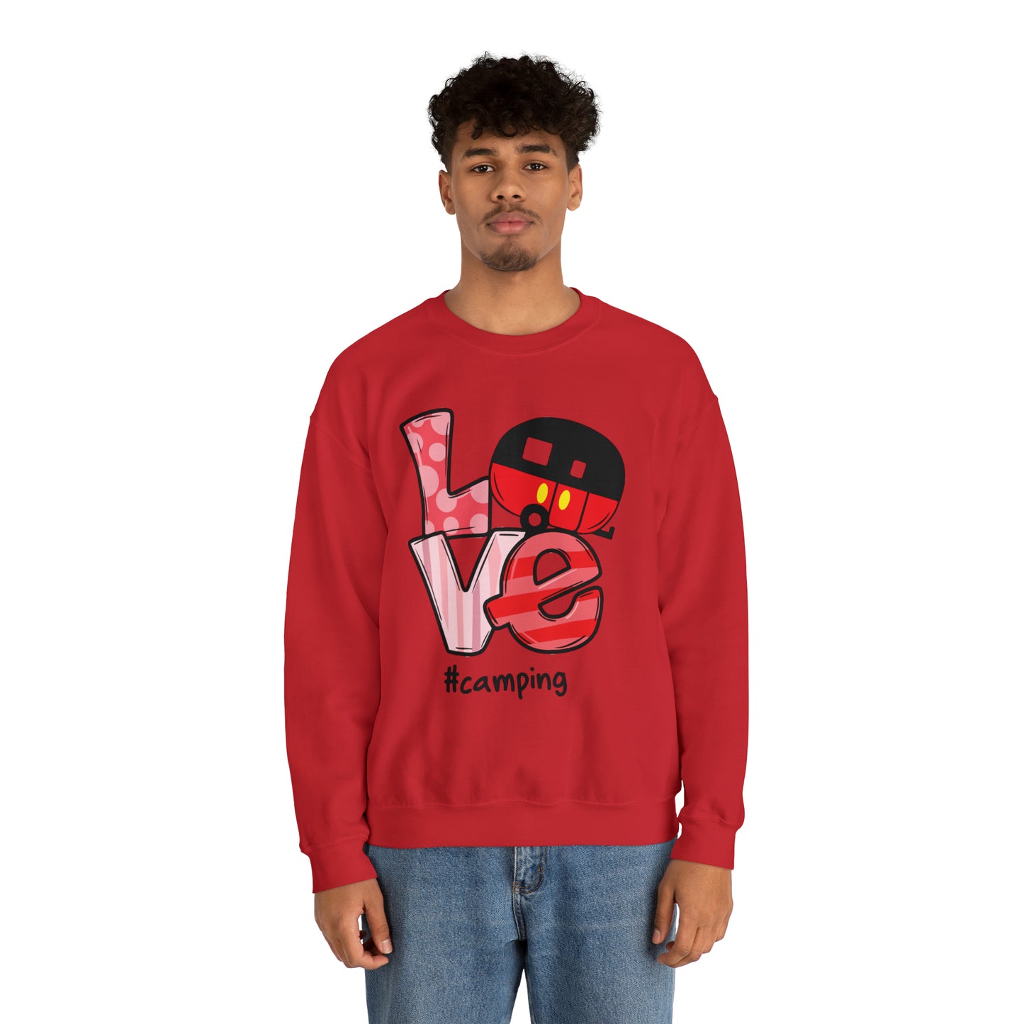 Camping Love Crewneck Sweatshirt