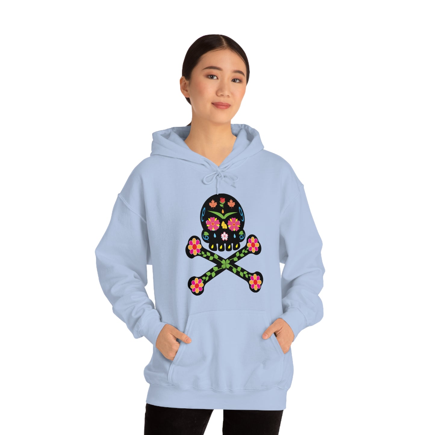 Day of the Dead Skull Hoodie