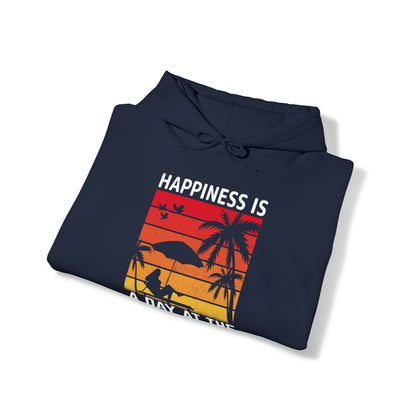 Happiness is at the beach Vintage Hoodie