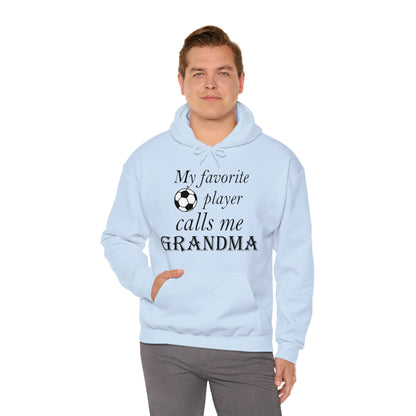 Grandma Favorite Soccer Player Hoodie