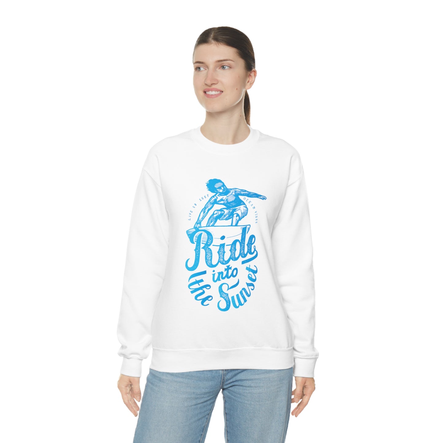 Ride into the sunset Crewneck Sweatshirt