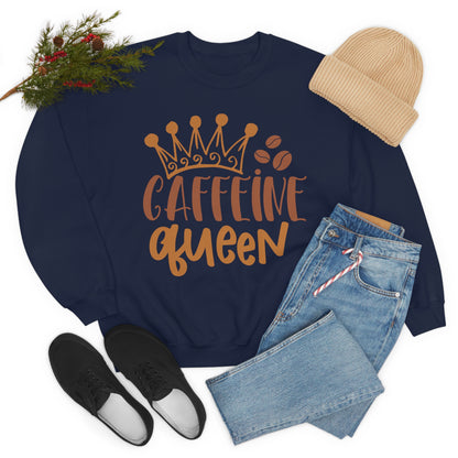 Caffeine Queen Crewneck Sweatshirt