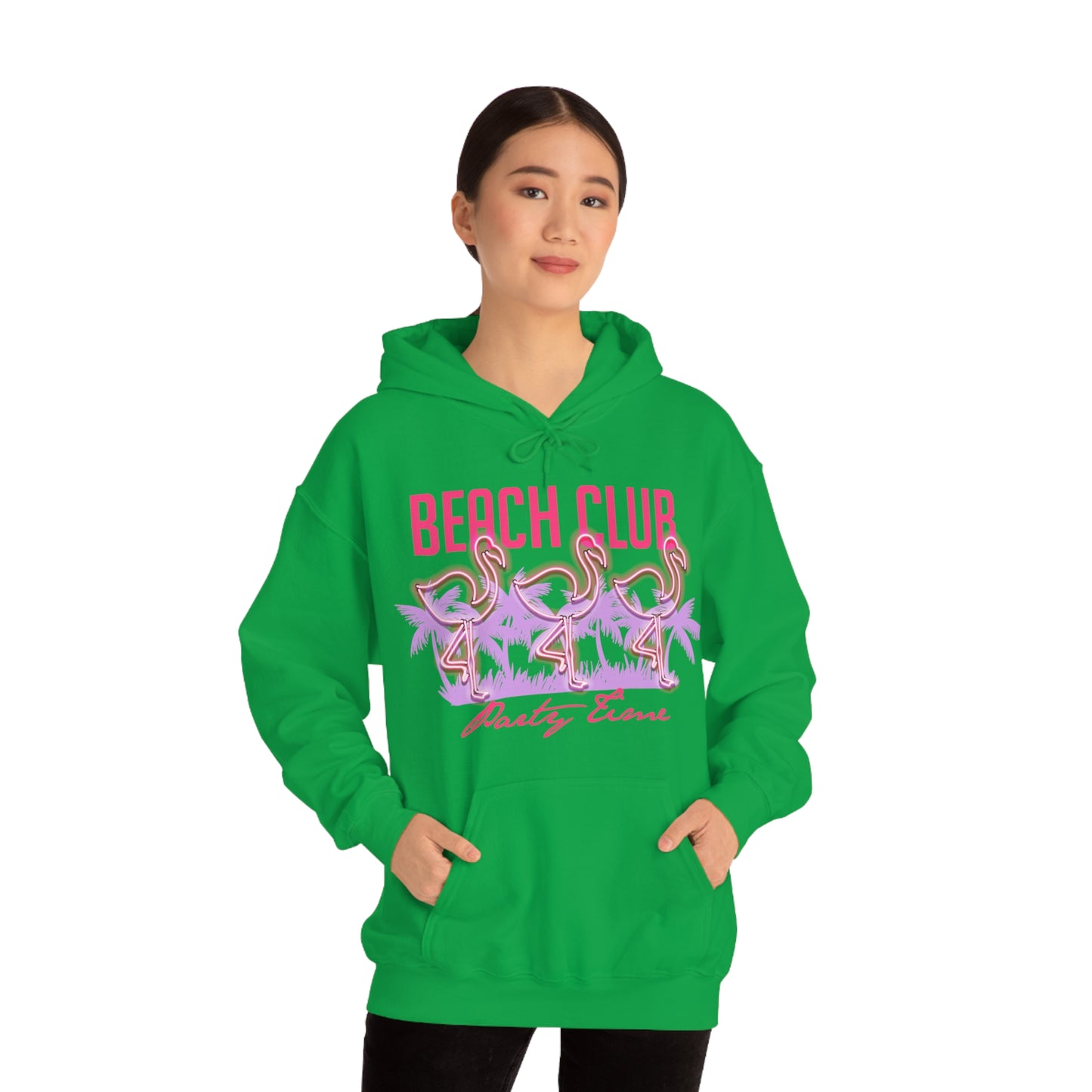 Beach Club Party Time Hoodie