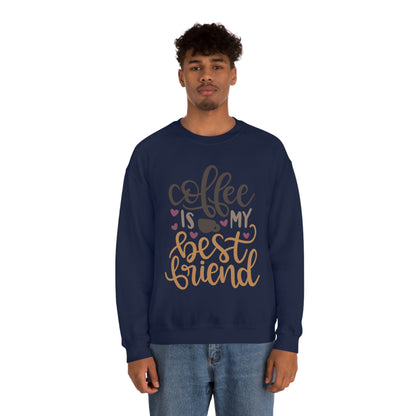 Coffee_is_my_best_friend Crewneck Sweatshirt