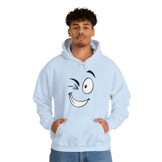 Winked eye face Hoodie