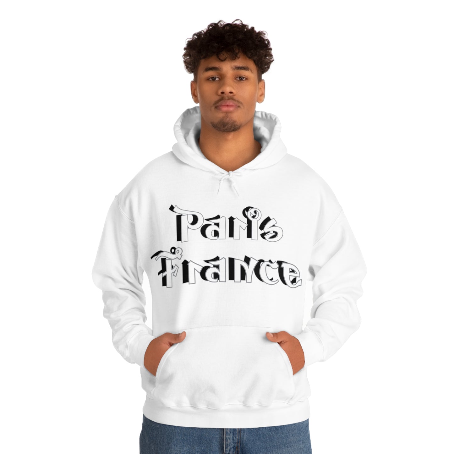 Paris France Graffitty Hoodie