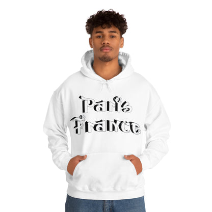 Paris France Graffitty Hoodie