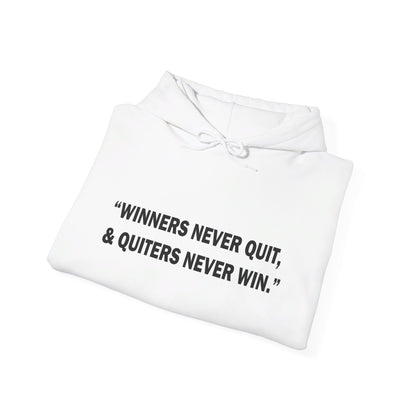 Winners never quit Hoodie