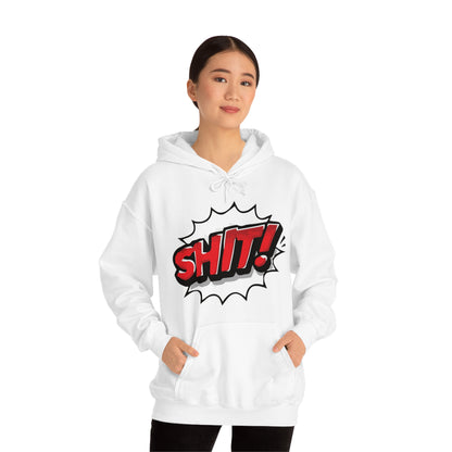 Shit! colorful graphic Hoodie