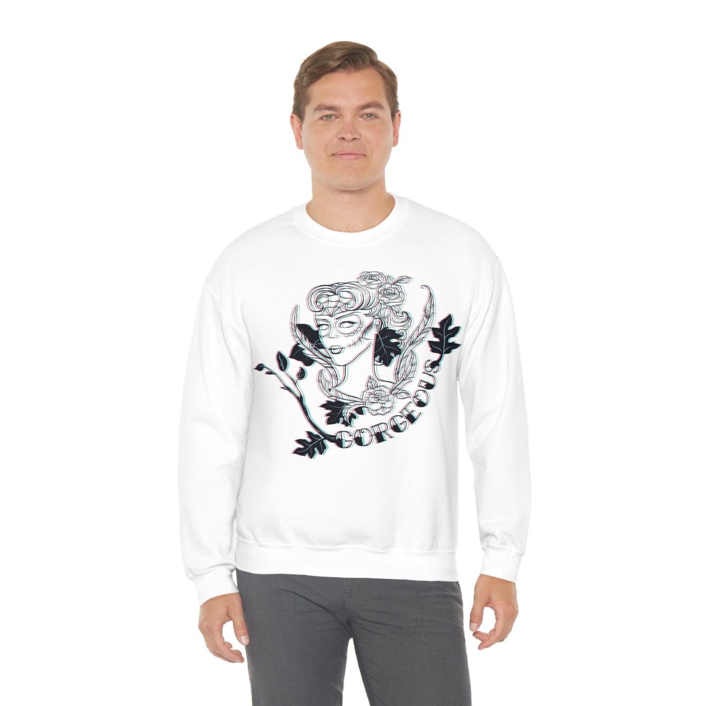 Gorgeous Lady 3D Crewneck Sweatshirt