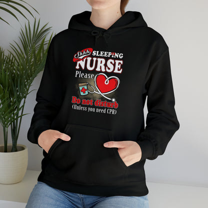 Sleeping nurse Hoodie