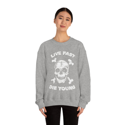 Live Fast Die Young Crewneck Sweatshirt