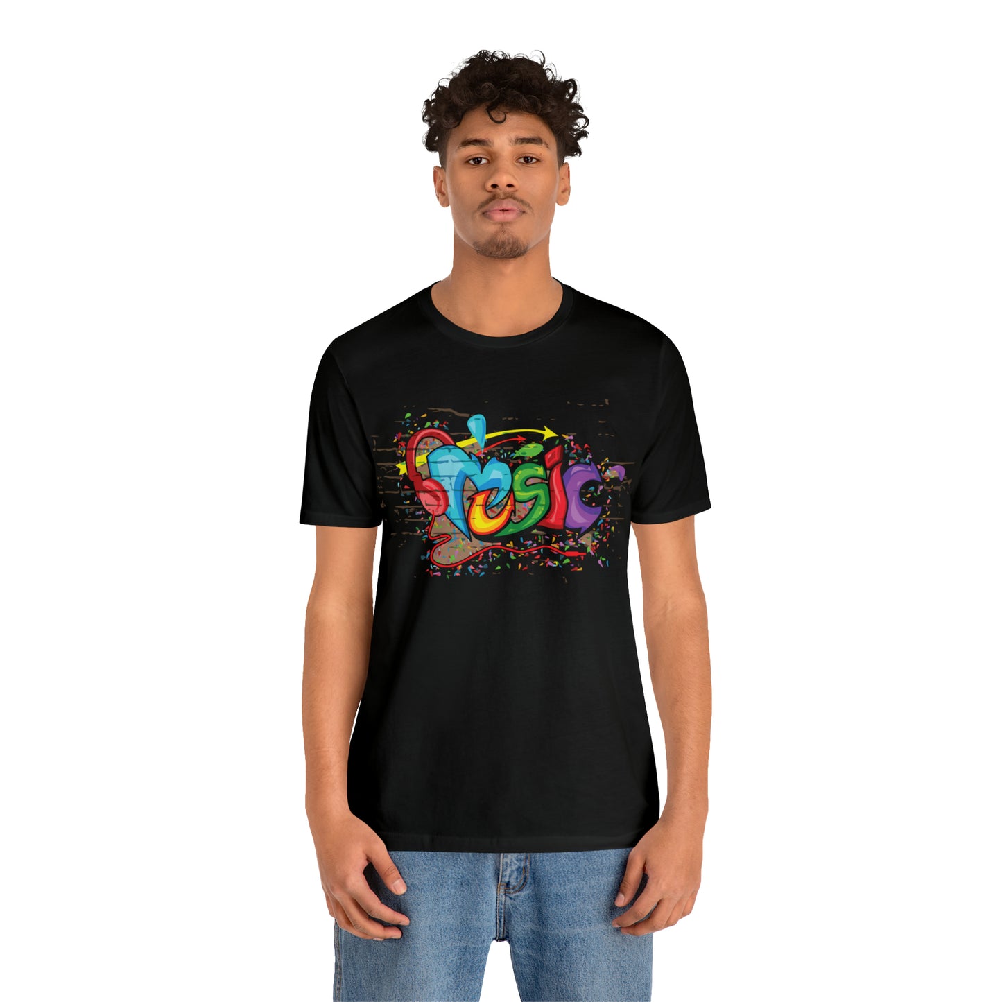 Music colorful graffiti T-Shirt