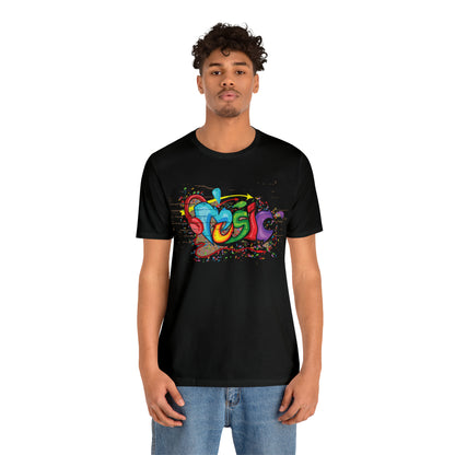 Music colorful graffiti T-Shirt