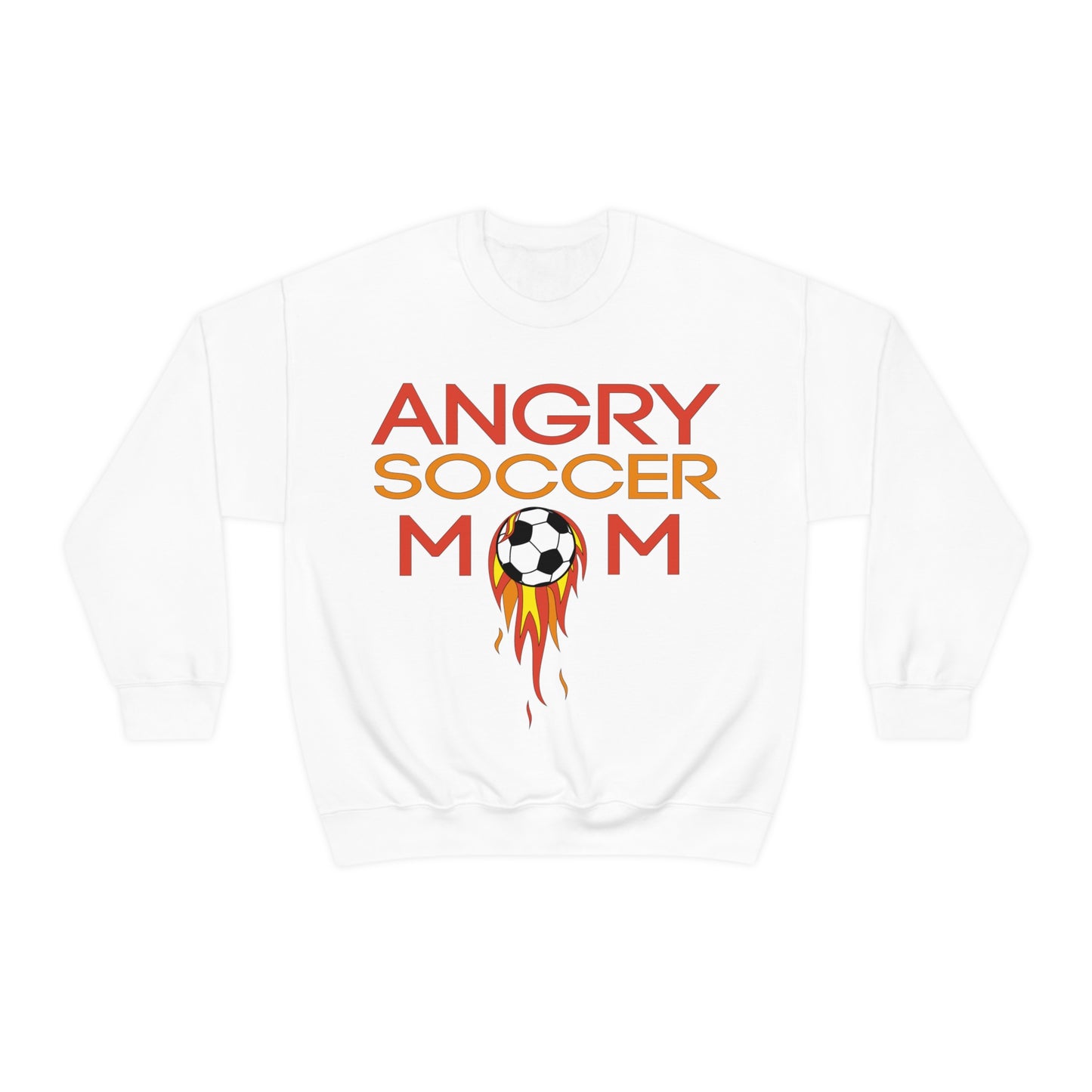 Angry soccer mom Crewneck Sweatshirt