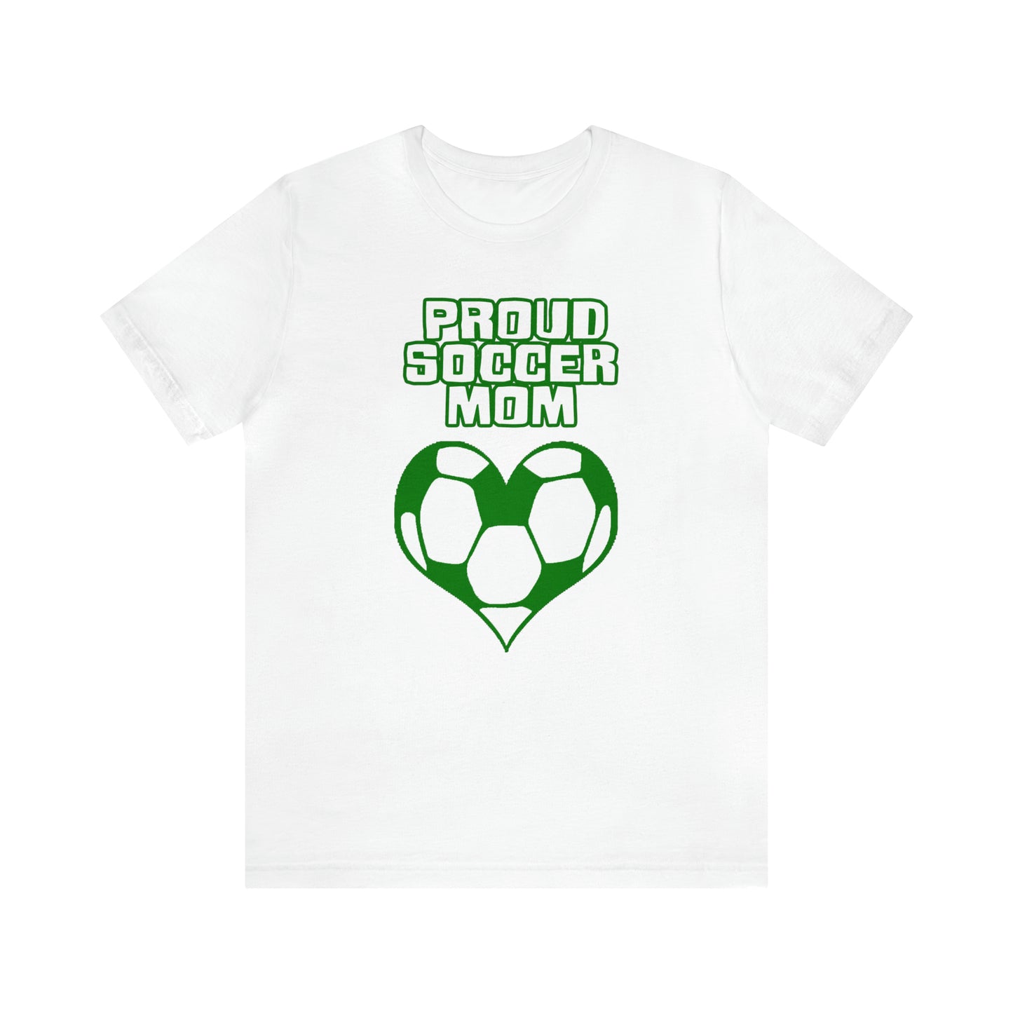 Proud -soccer-mom Heart T-Shirt